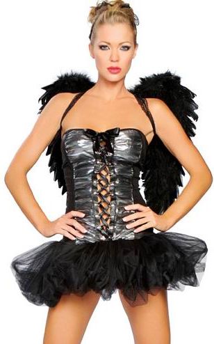 Naughty Dark Angel Costume